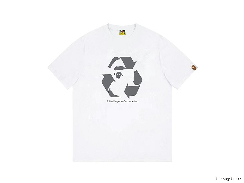 Bape Recycling Collection White T-shirt