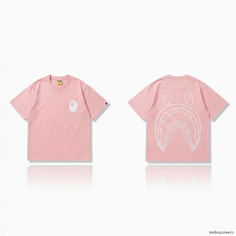 Bape Shark Series Pink T-shirt