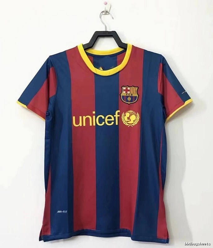 Barcelona Weekend Retro soccer jersey Blue Red Barcelona for Weekend Wear