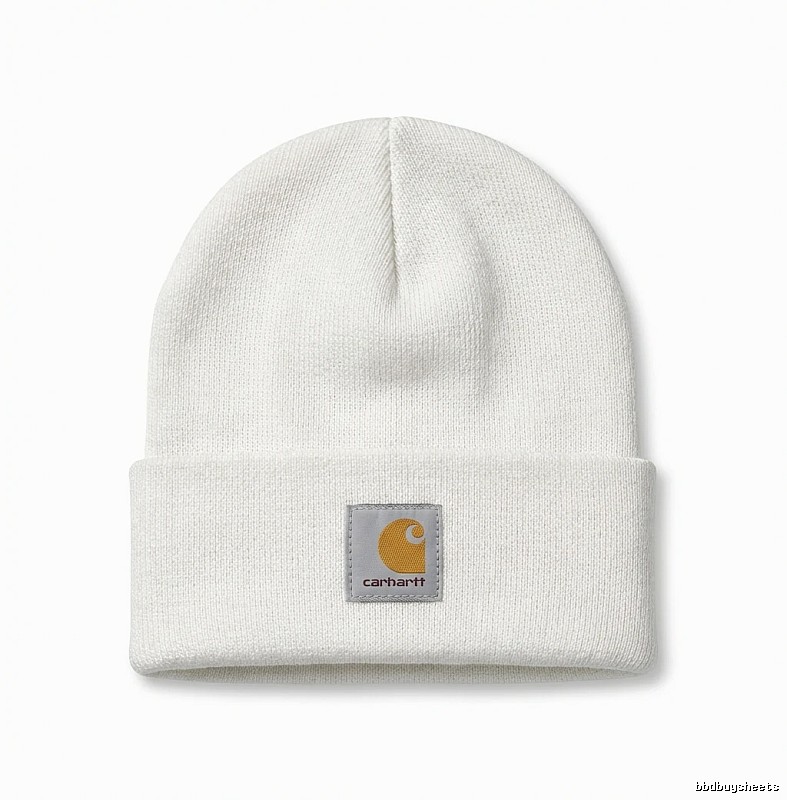 Carhartt classic simple style white hat