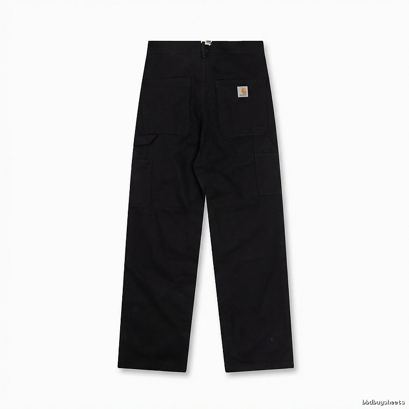 Carhartt workwear style black long trousers