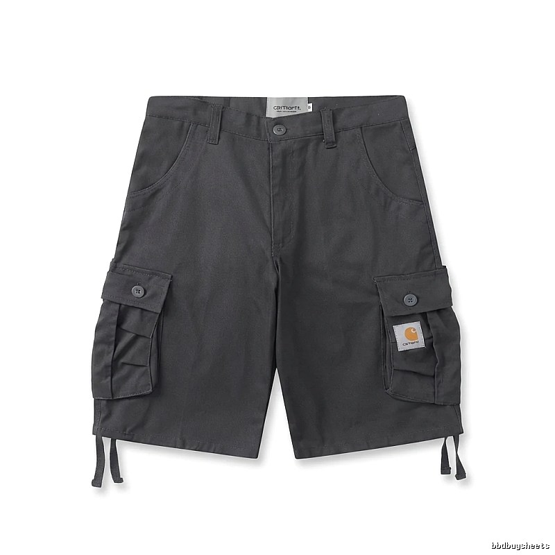 Carhartt workwear style dark grey shorts