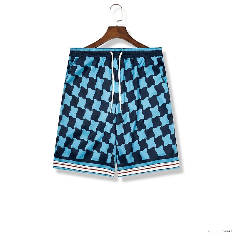 Casablanca checkerboard-style shorts