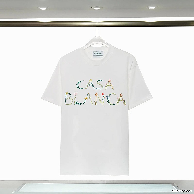 Casablanca - style printed white T - shirt