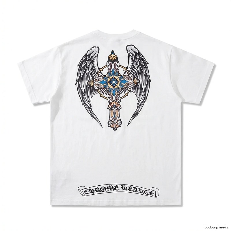 Chrome Hearts Angel Cross White T-shirt