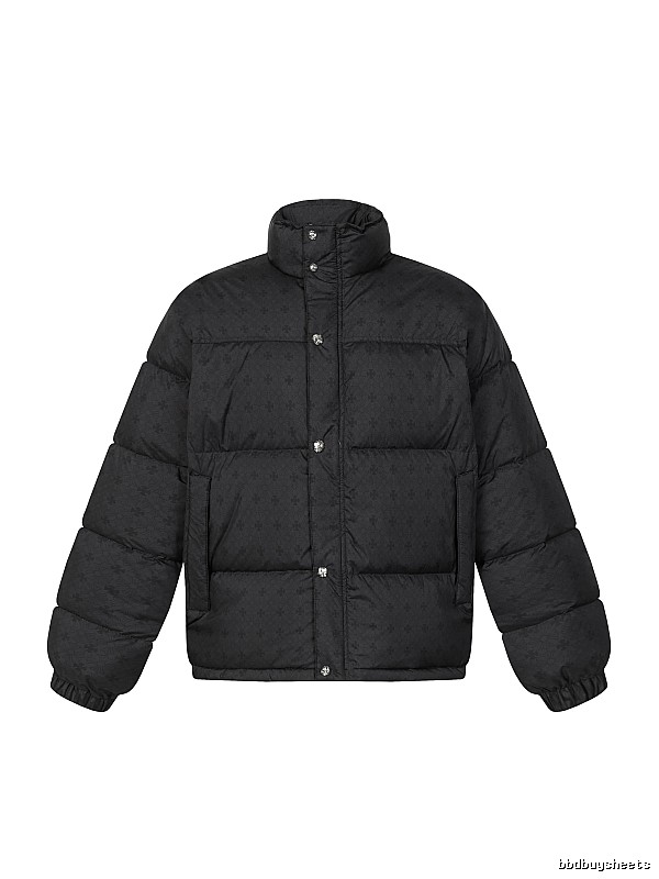 Chrome Hearts classic black down jacket
