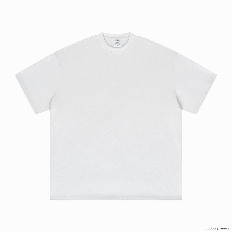 Classic Plain white T-shirt Minimal White Short for Daily Styling