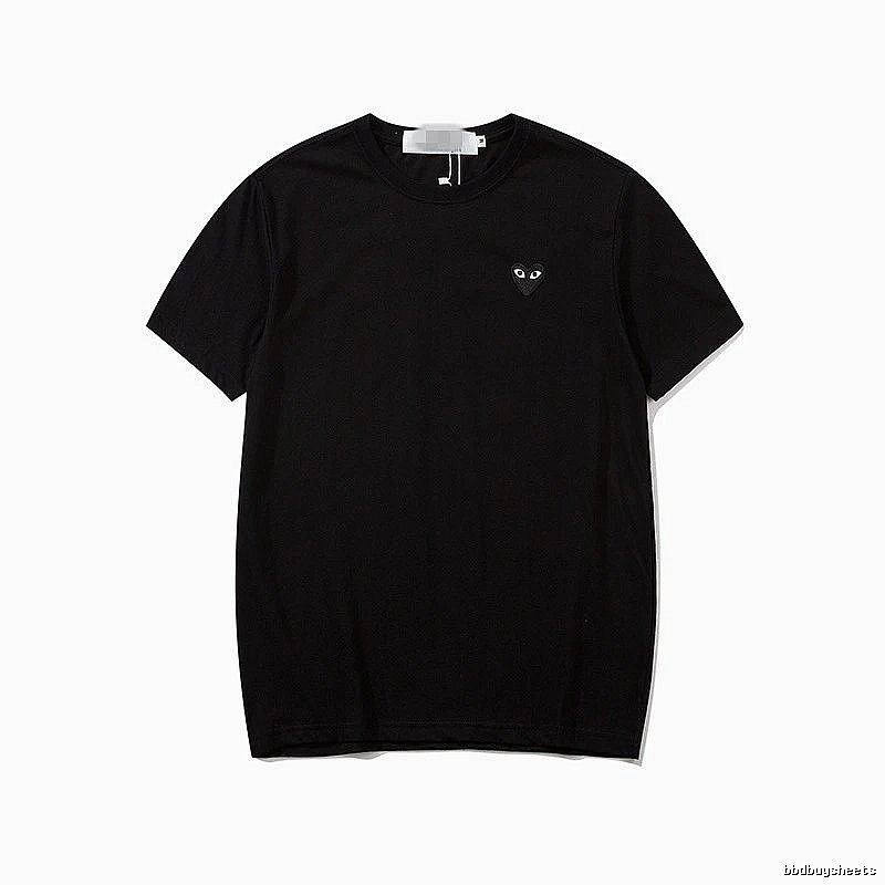Comme des Garcons PLAY 2021-95 Black Style 2195 Heart Logo T-Shirt Everyday Rotation