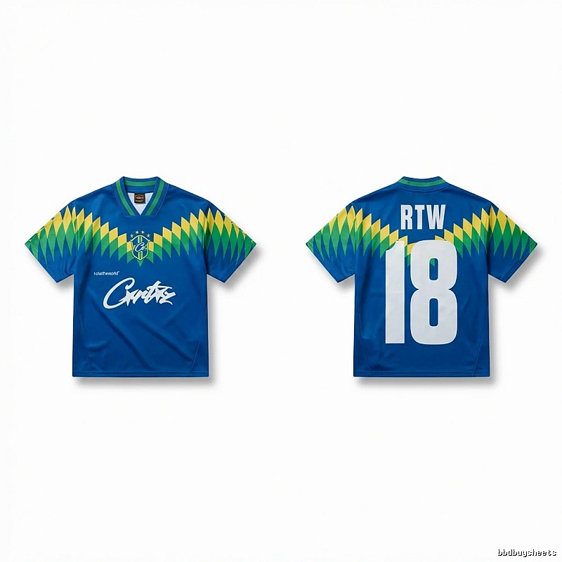 Corteiz RTW Series Sporty Blue T-shirt