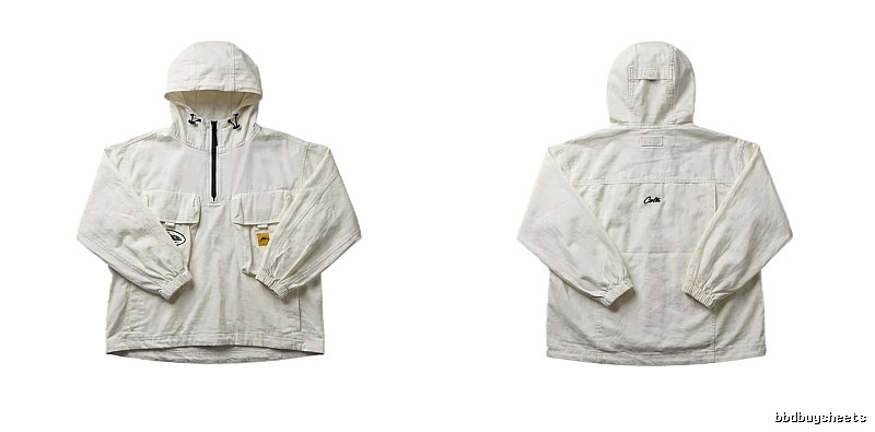 Corteiz Workwear Style White Jacket