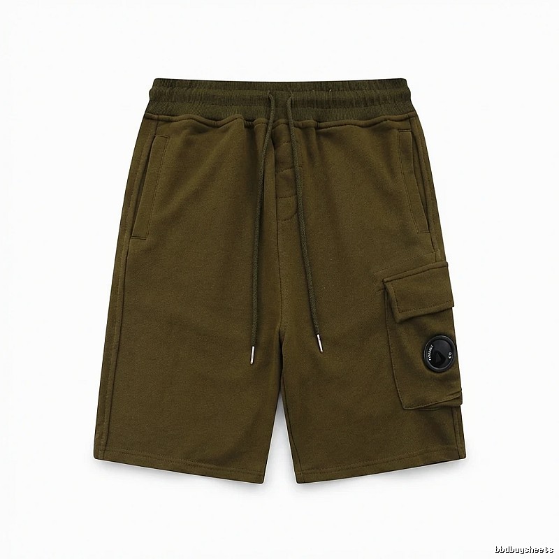 C.P. Company olive work-style shorts