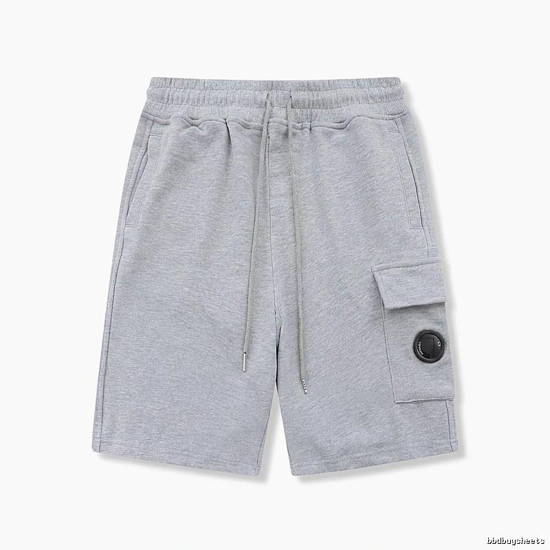 C.P. Company workwear-style grey shorts