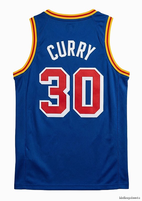 Curry No. 30 blue basketball vest