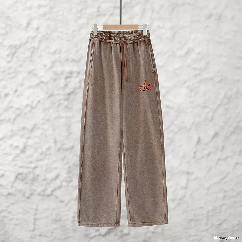 Daily Taupe Alo Yoga Wide Lounge Pants