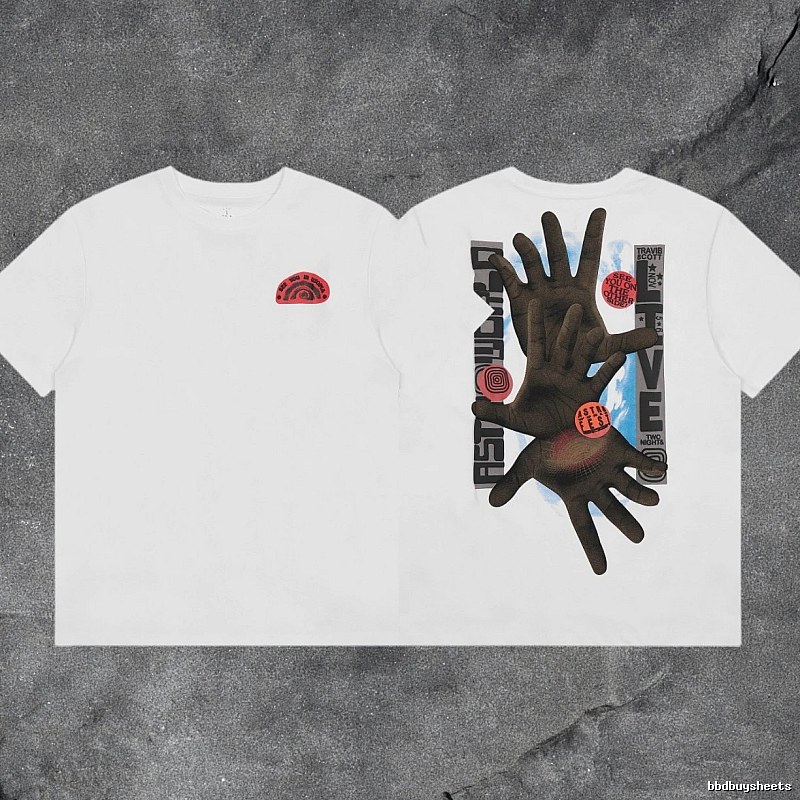 Denim Tears 2031-49 White Style 3149 Graphic T-Shirt Travel Pack