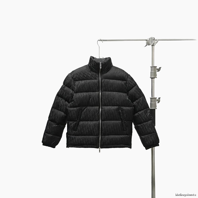 Dior quilted black down jacket
