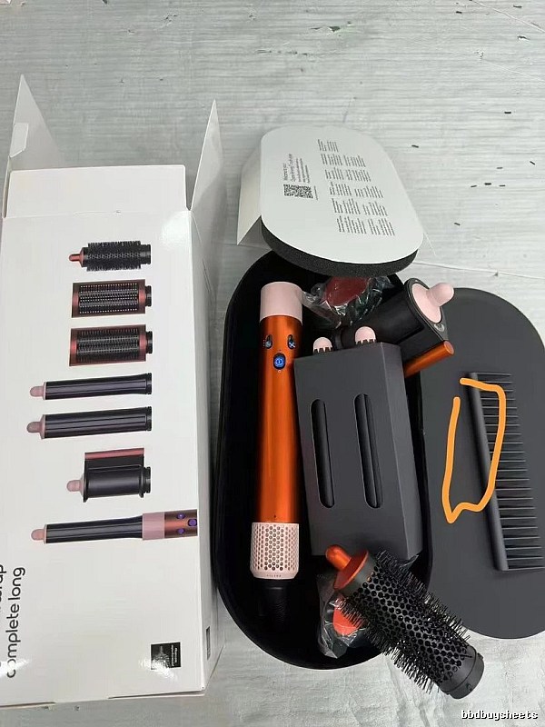 Dyson Hair Dryer with Orange Hair Dryer Kit for Daily Rotation