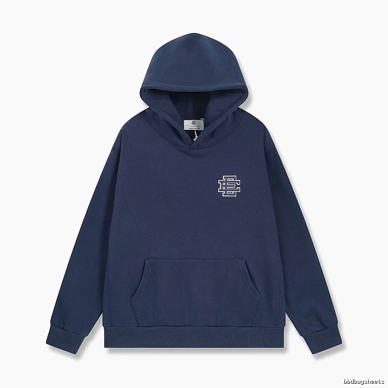 Eric Emanuel Minimalist Style Navy Blue Sweatshirt