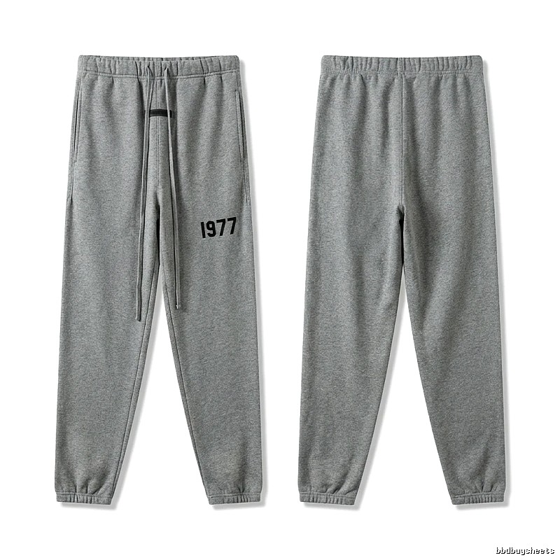 ESSENTIALS 1977 Casual Grey Sweatpants