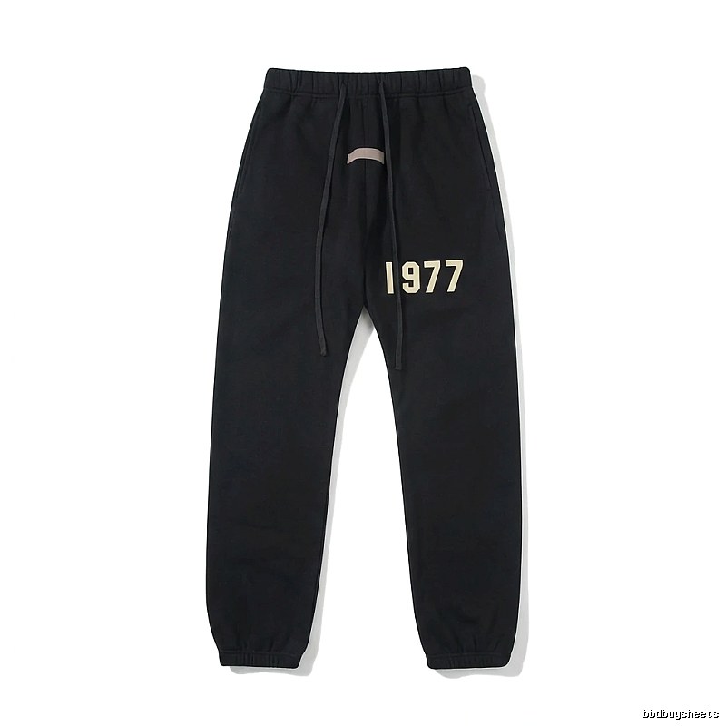 ESSENTIALS 1977 Wind Black Sweatpants