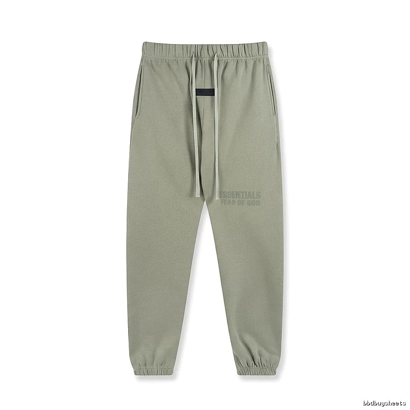 ESSENTIALS Basic Casual Khaki Pants