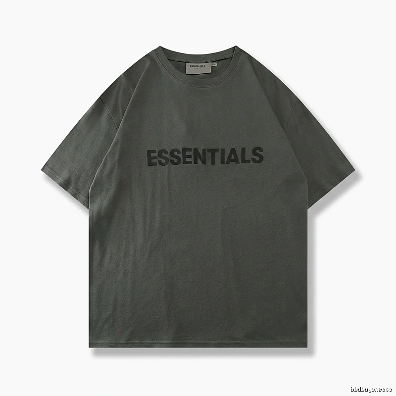 ESSENTIALS Basic Dark Grey T-shirt