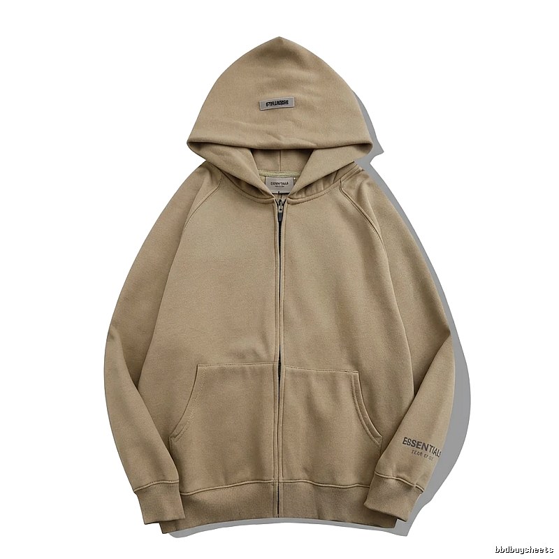 ESSENTIALS Basic Khaki Sweatshirt
