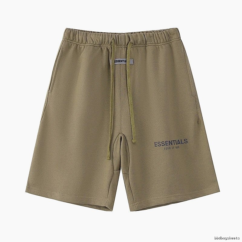 ESSENTIALS Casual Khaki Shorts