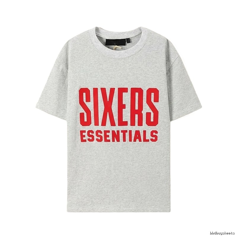 ESSENTIALS Grey Minimalist Style T-shirt