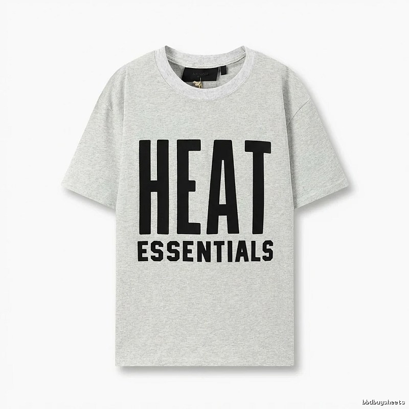 ESSENTIALS HEAT Series Grey T-shirt