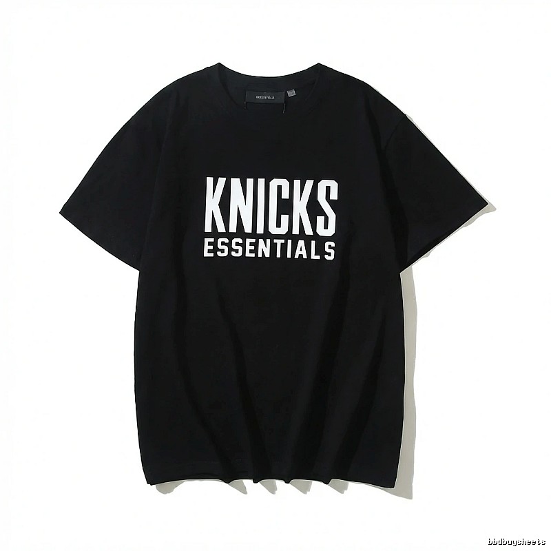 ESSENTIALS minimalist black T-shirt