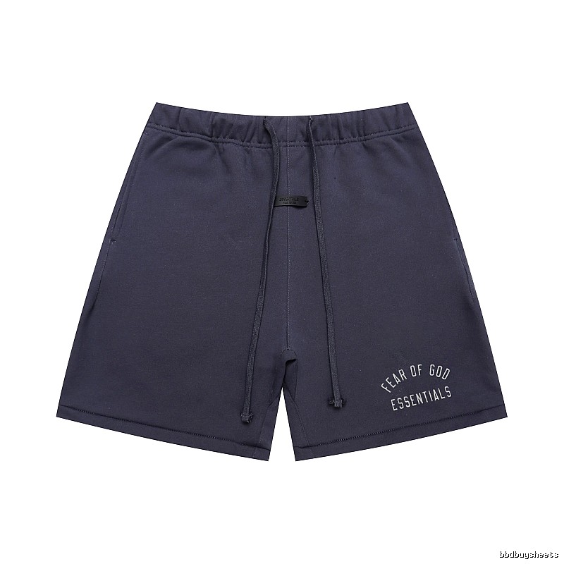 ESSENTIALS minimalist style dark gray shorts