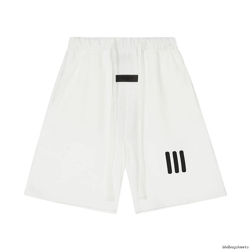 ESSENTIALS minimalist style white shorts