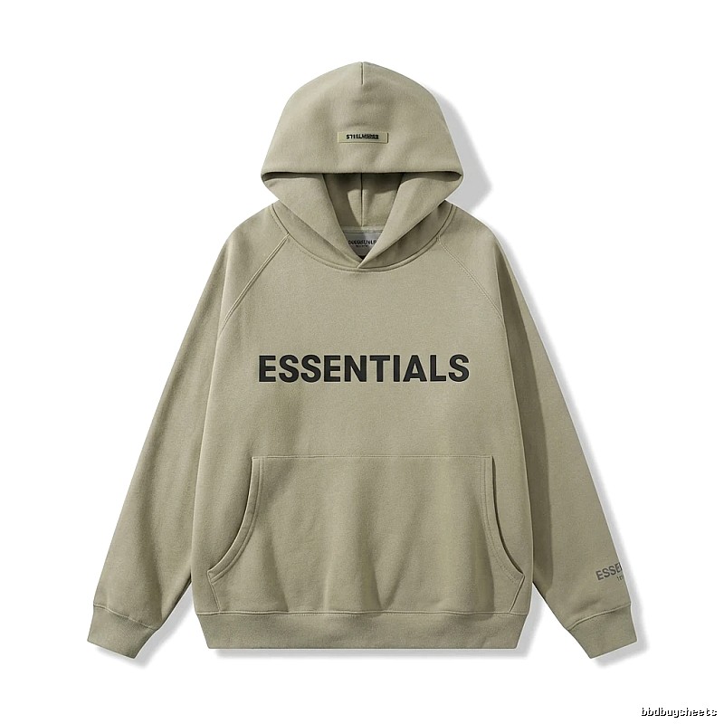 ESSENTIALS Simple Style Grey Hoodie