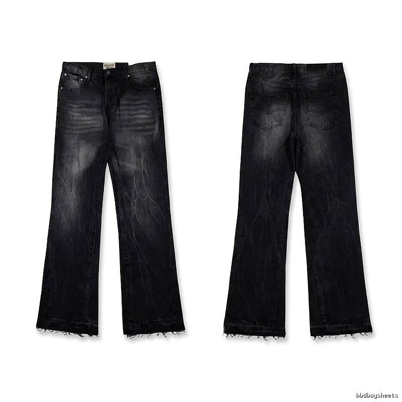 Gallery Dept. Distressed Black Jeans