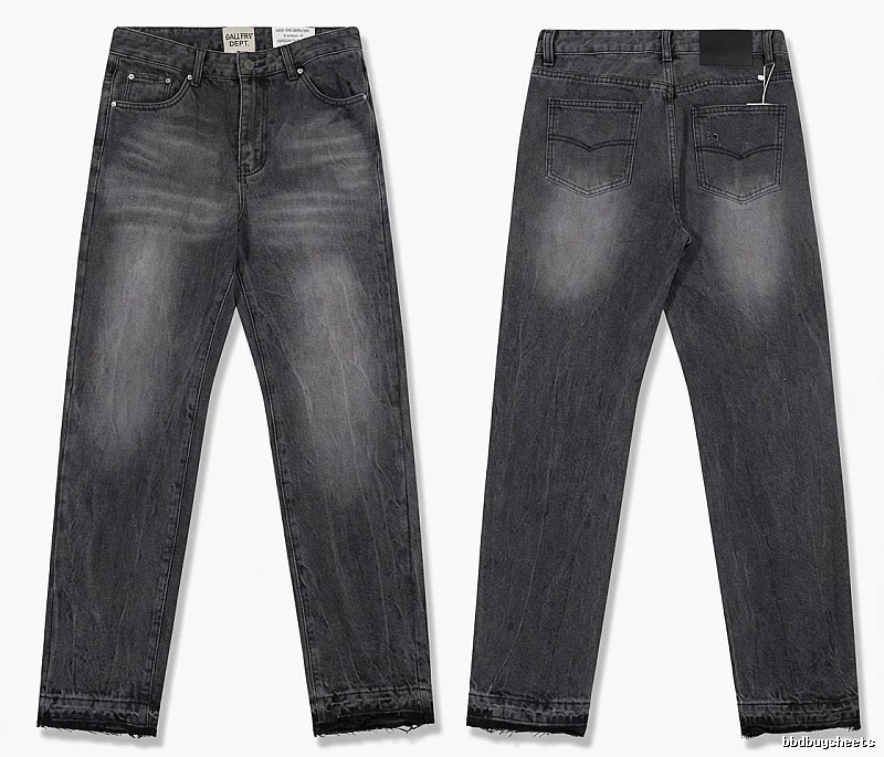 Gallery Dept. Distressed Black Jeans