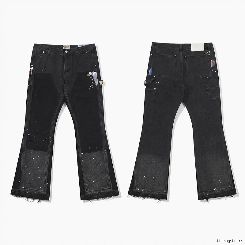 Gallery Dept Graffiti Style Black Jeans