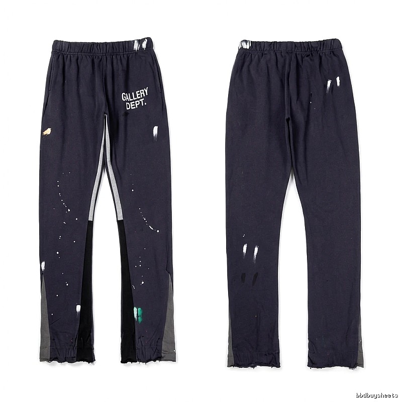 Gallery Dept Graffiti Style Black Pants