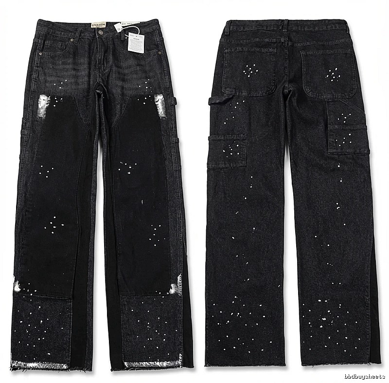 Gallery Dept. workwear style black jeans