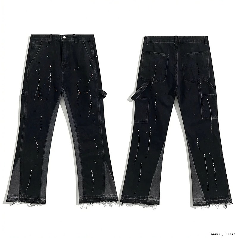 Gallery Dept Workwear Style Black Jeans