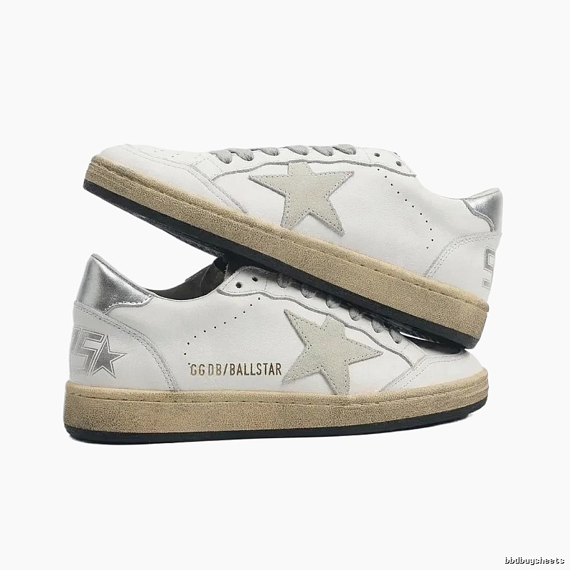 Golden Goose Ballstar Retro White Shoes