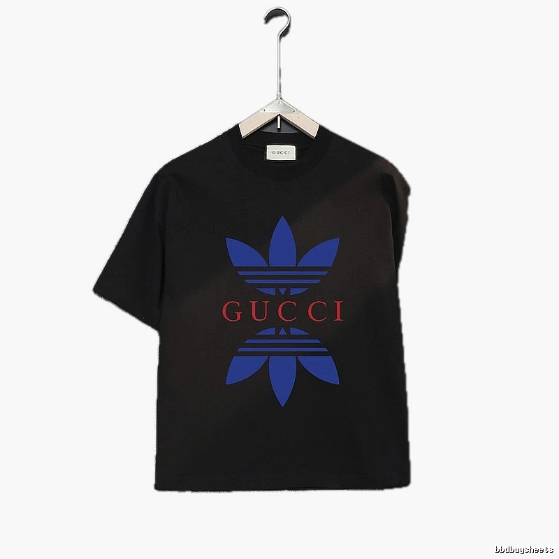 Gucci Co-branded Trendy Black T-shirt
