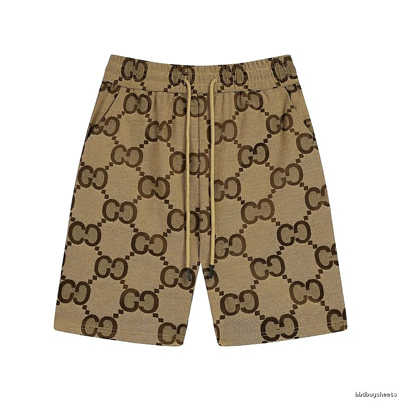 Gucci Double G Brown Retro Shorts
