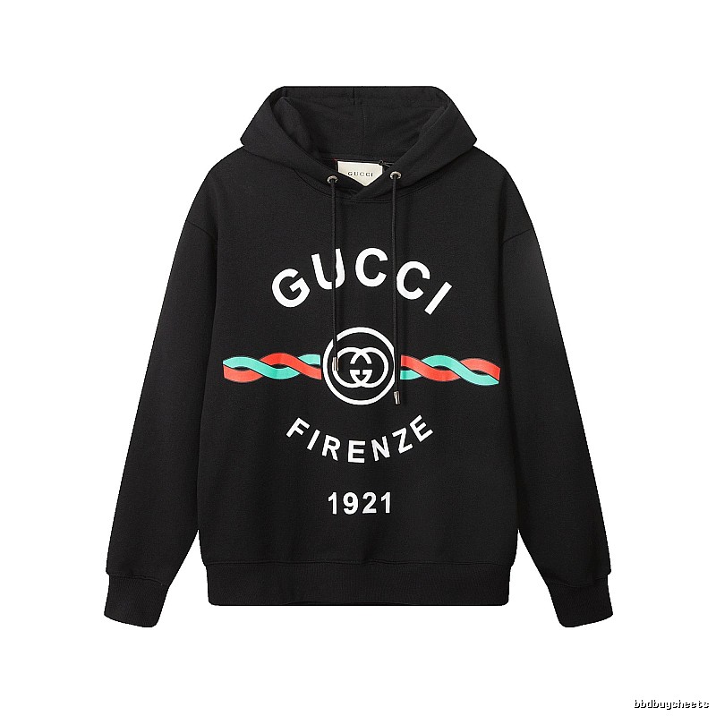 Gucci Hoodie with Black Hoodie with Gucci Firenze