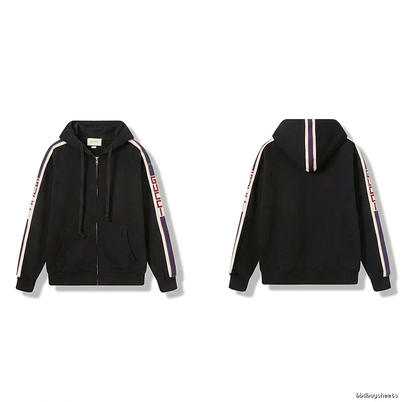 Gucci striped fashionable black sweatshirt