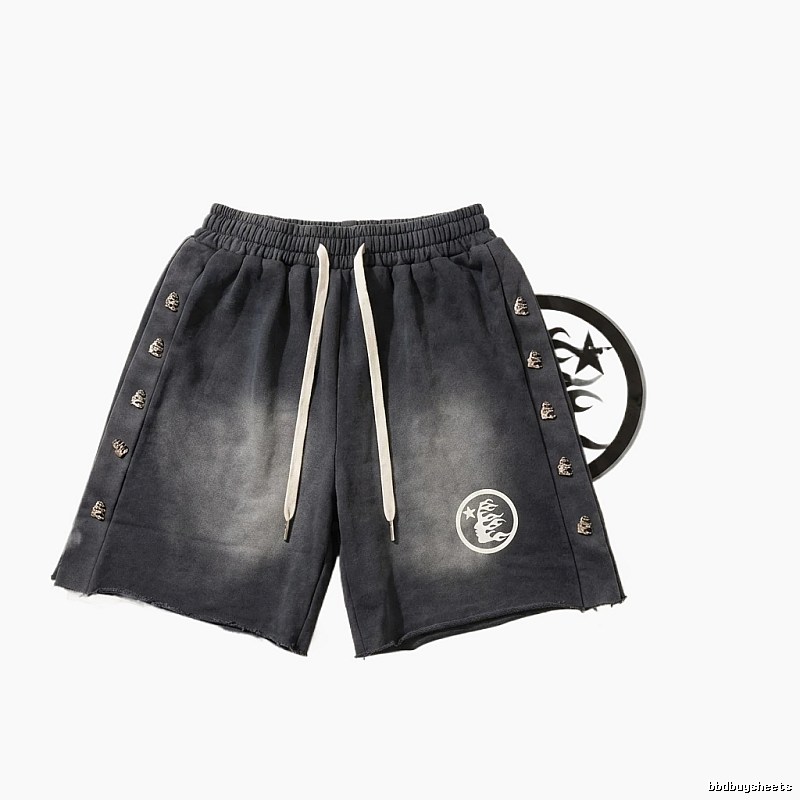 Hellstar Dark Style Gradient Shorts