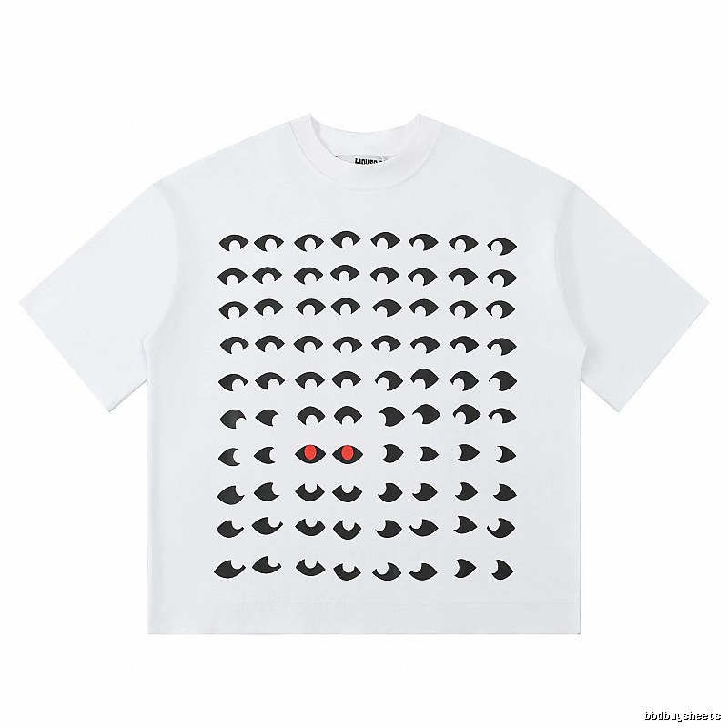 House of Errors Eye Print White T-shirt