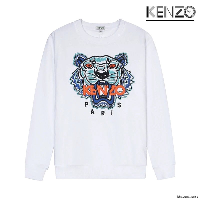 Kenzo Style Kc16 Tiger SweatShirt Coffee Run Graphic
