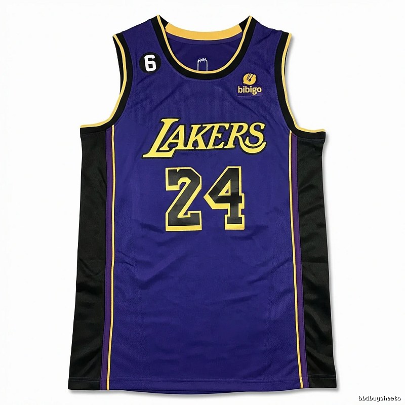 Kobe Lakers retro-style jerseys