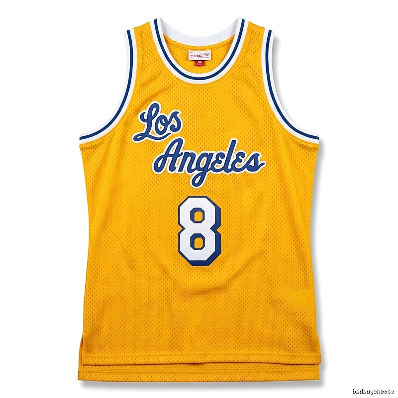 Kobe Lakers retro yellow vest